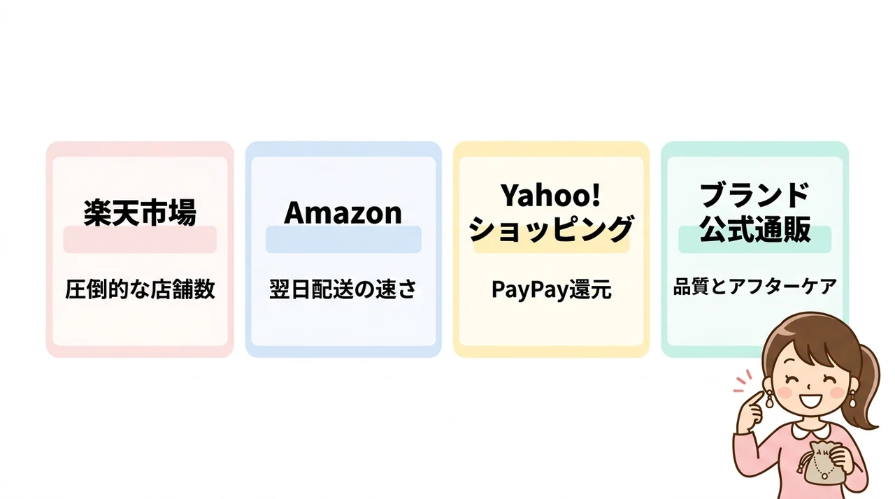 セカンドピアスを通販で買うならどこ?