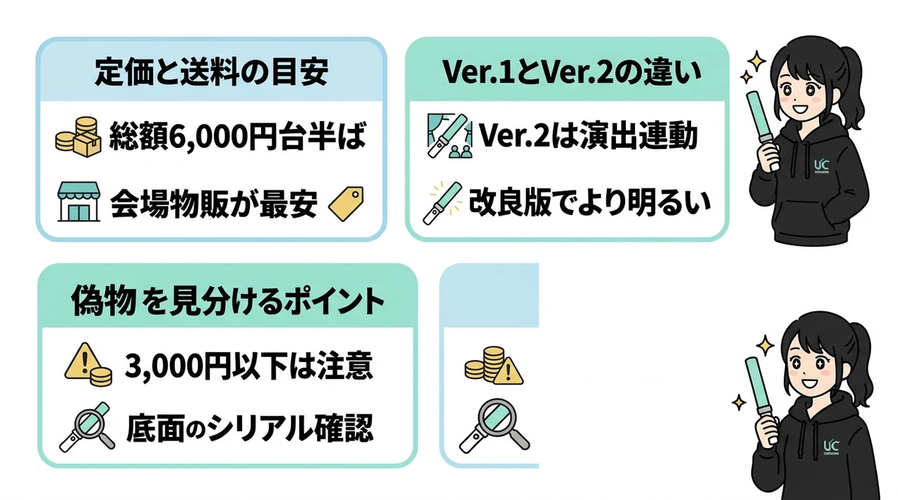 値段・バージョン違い・注意点