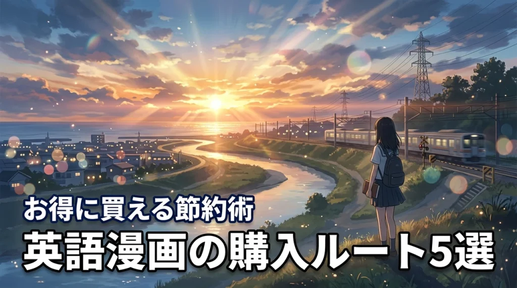 漫画の英語版はどこで買える？5つの購入ルートと節約テクニックまとめ