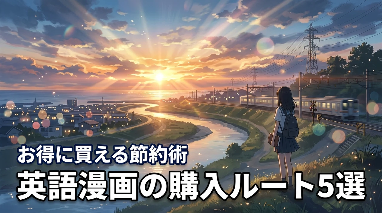 漫画の英語版はどこで買える?5つの購入ルートと節約テクニックまとめ