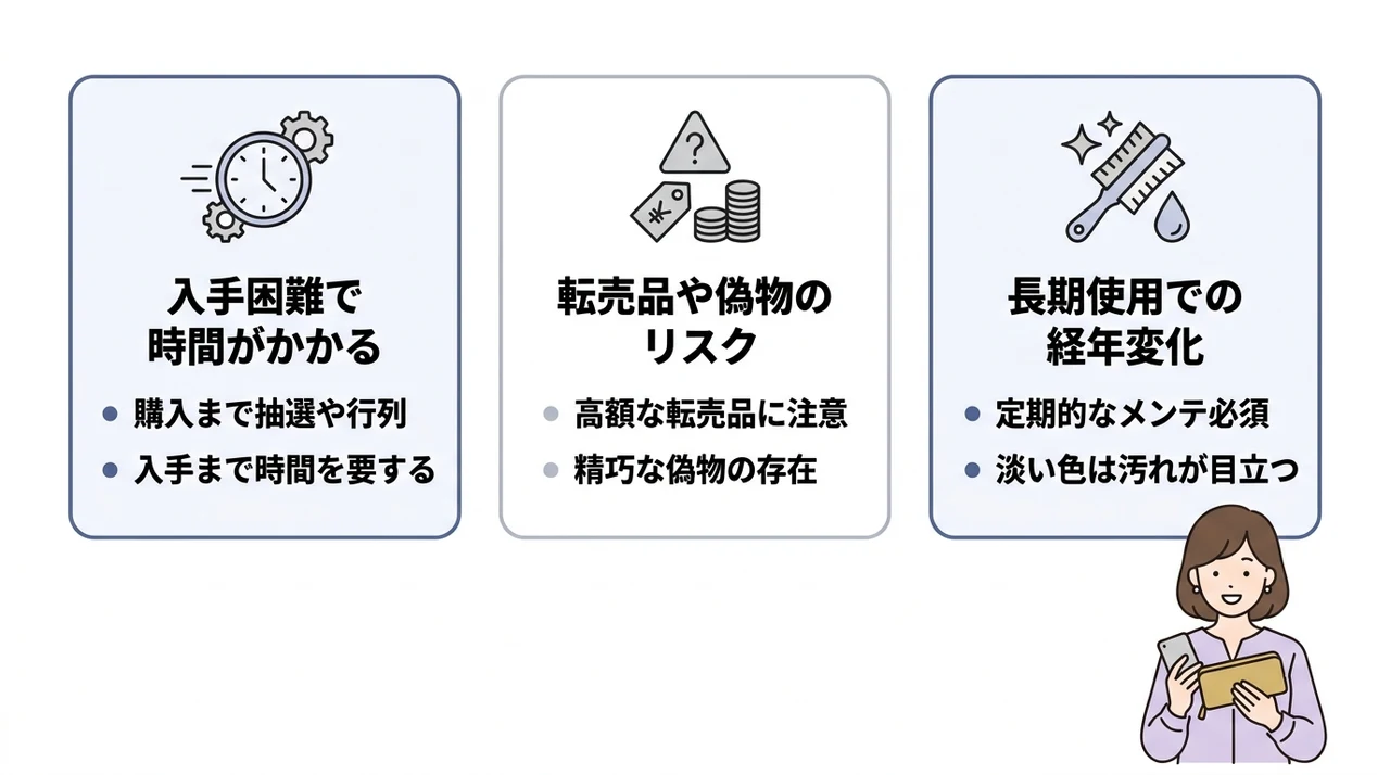 皇居財布を買う前に知っておくべきデメリット